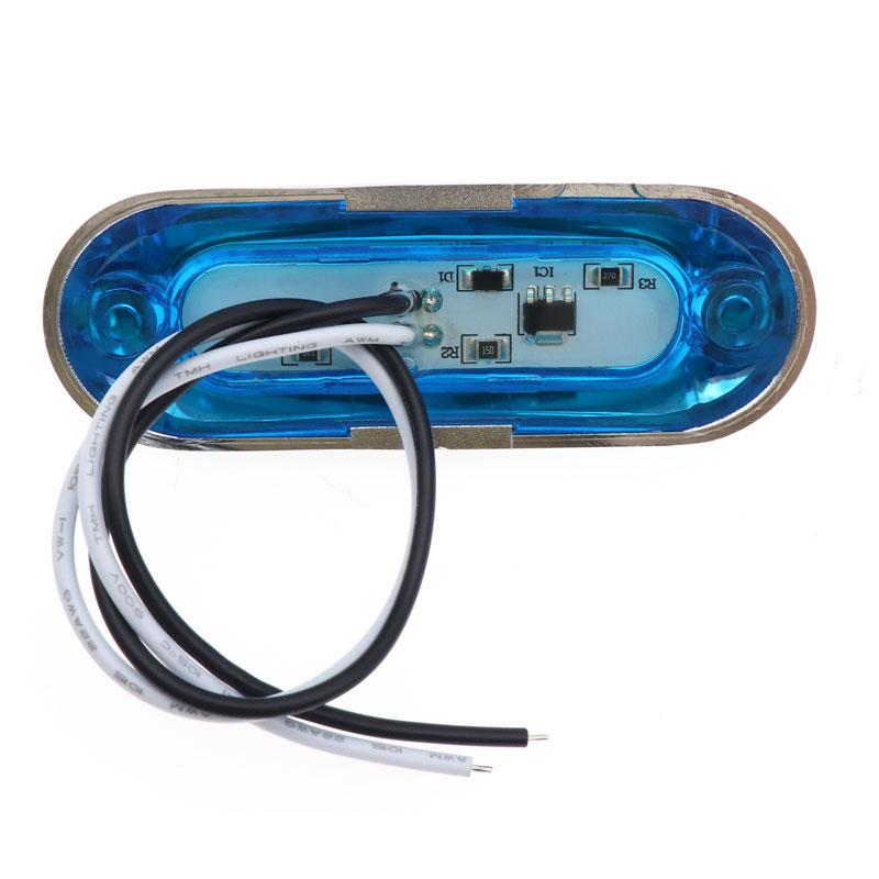 10 шт., 12 В/24 В, 9/6/4 светодиодов, водонепроницаемые, боковые габаритные огни, задний фонарь, автомобиль, грузовик, прицеп, задние фонари, парковочные огни, красный/белый/амер