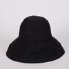 LALA Linen Wide Hat - Black
