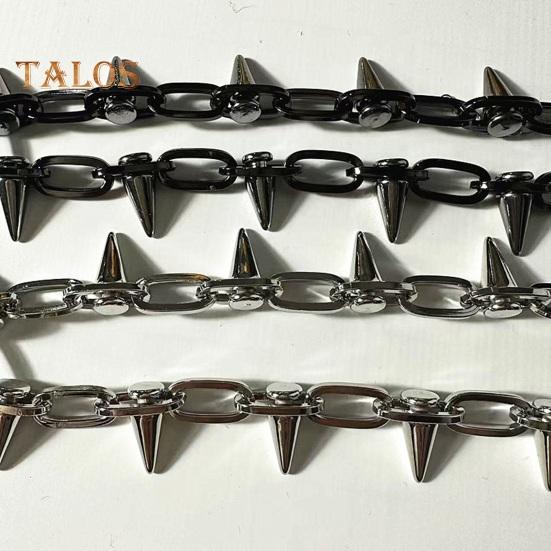 Spike Choker for Women Men Goth Punk Necklace Metal Spike Chain Choker Rock Night Club Rivet Jewelry