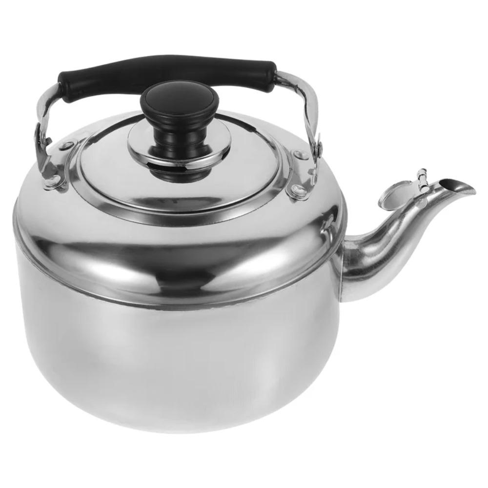 Dust Cover Spout Whistling Kettle Large Capacity Teapot Boil Kettle Stainless Steel Kettle Camping