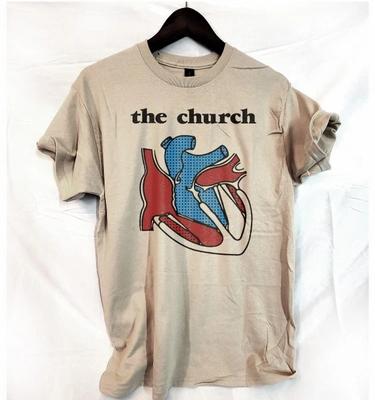 Футболка с логотипом группы the Church футболка Softstyle