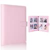 4-Compartment Inner Page Kpop Photocard Binder 6 Ring A5 Binder Card Collection Refillable Card Photo Storage Album with 100 Card Slots