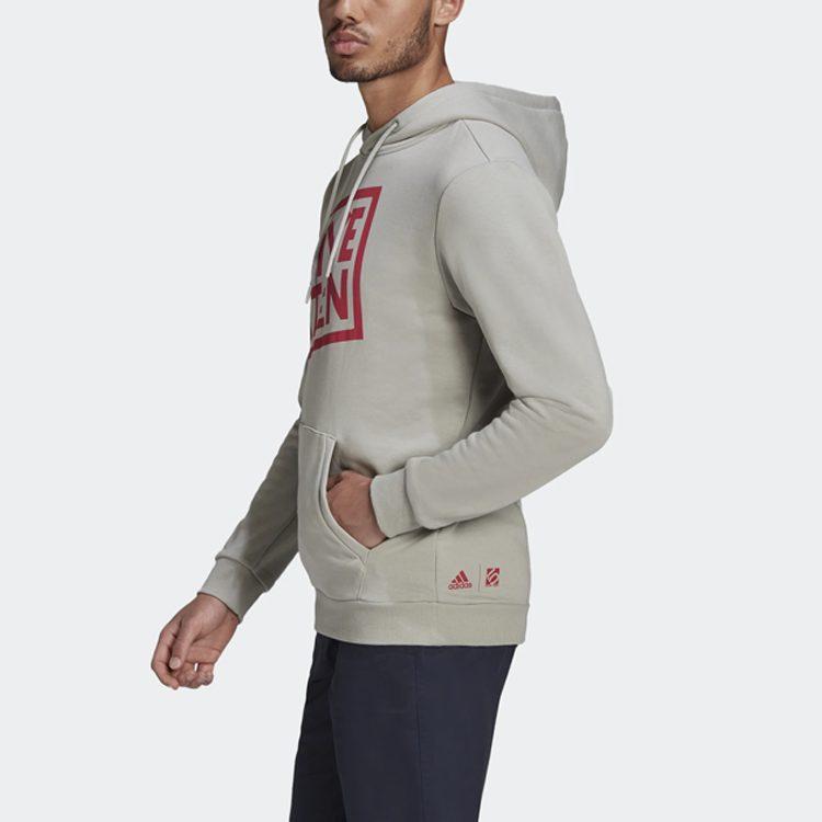 adidas Толстовки Мужские Металлик Серый С Капюшоном Умеренный Обычный FT2933