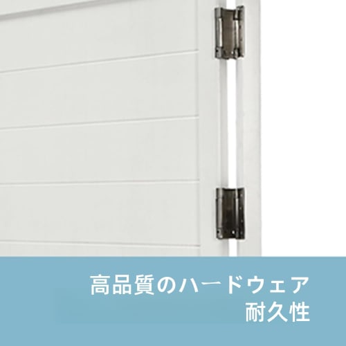 Nihig Swing Door, Counter Swing Door, Cafe Door, Single Louvered Gate with Hinges, Opens In Both Directions, Automatically Closes, Commercial Home Sin