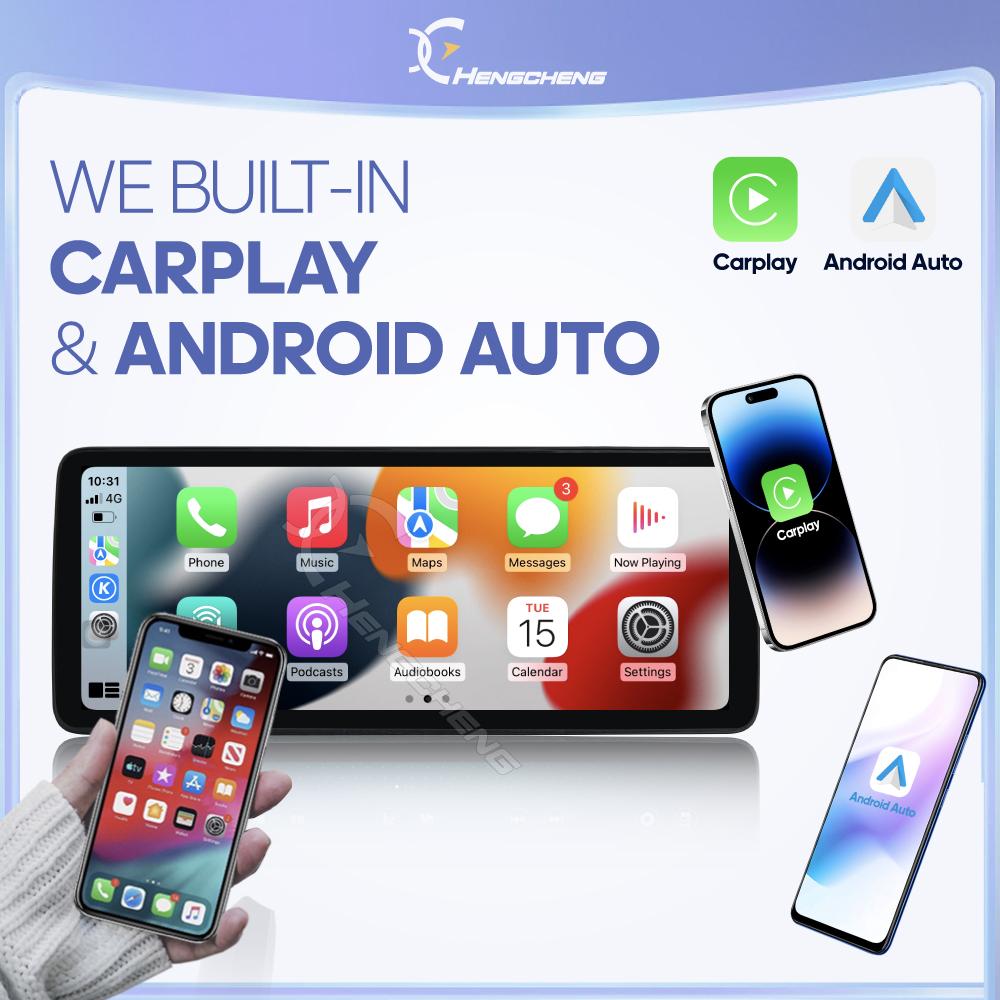 12.8" Для Mercedes Benz W204 C Class C180 C200 C300 2008-2010 Мультимедийный плеер GPS Навигация Android Auto Carplay 4G Автомагнитола