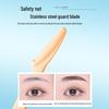 Безопасный триммер для бровей унисекс с прямой ручкой - бритвенное лезвие с защитой от царапин для использования в салонах красоты