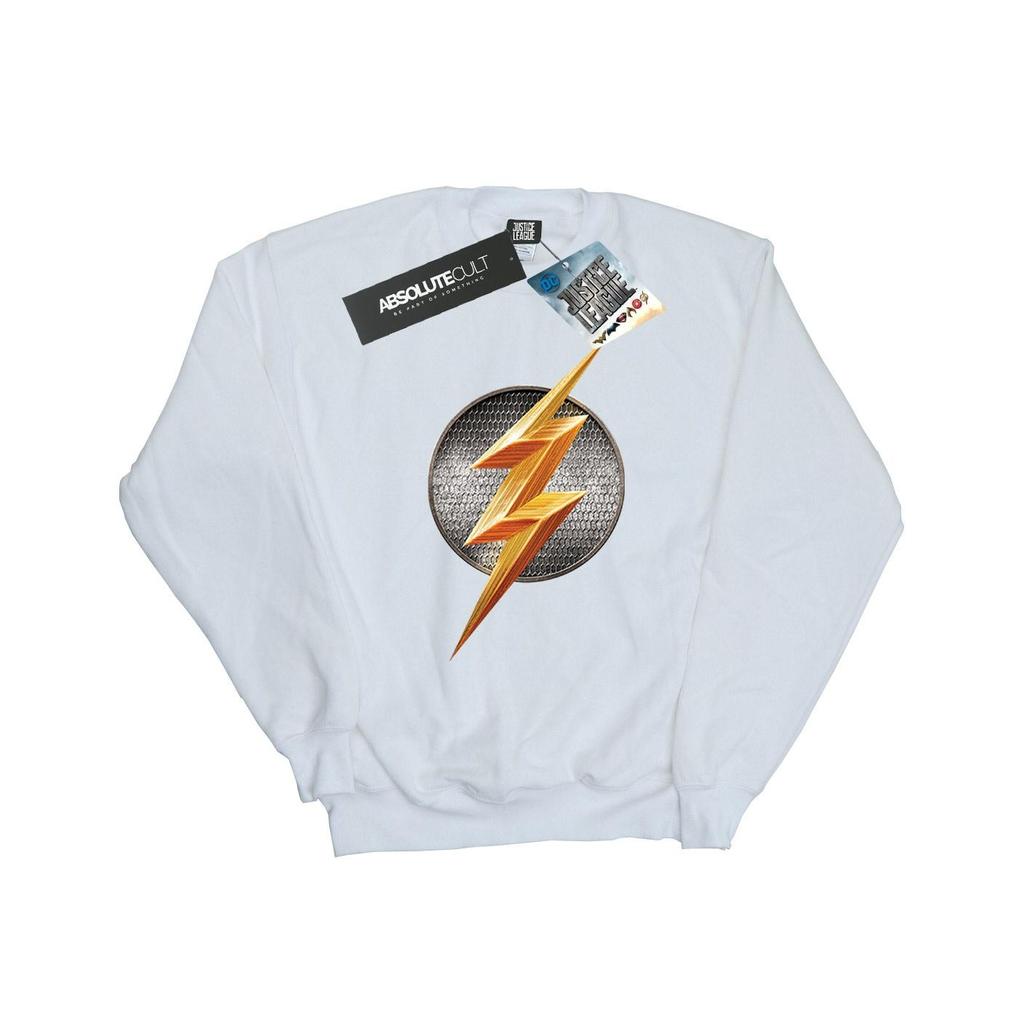 DC Comics Girls Justice League Movie Flash Emblem Sweatshirt