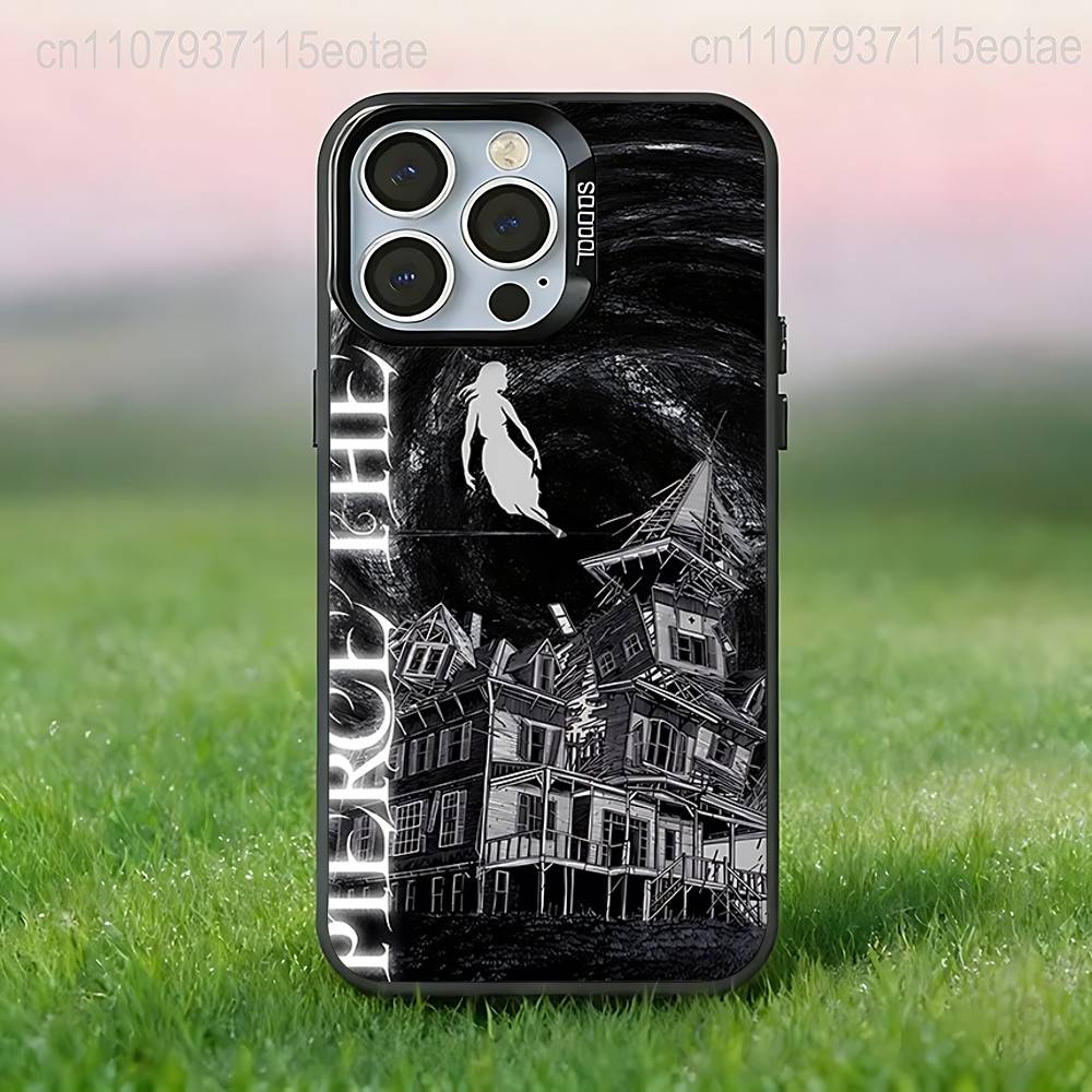 P-Pierce The Veil Группа ROCK Черный чехол для телефона Совместим с iPhone 17 16 15 14 13 12 11, Pro, Max, Plus, E, Air, Mini