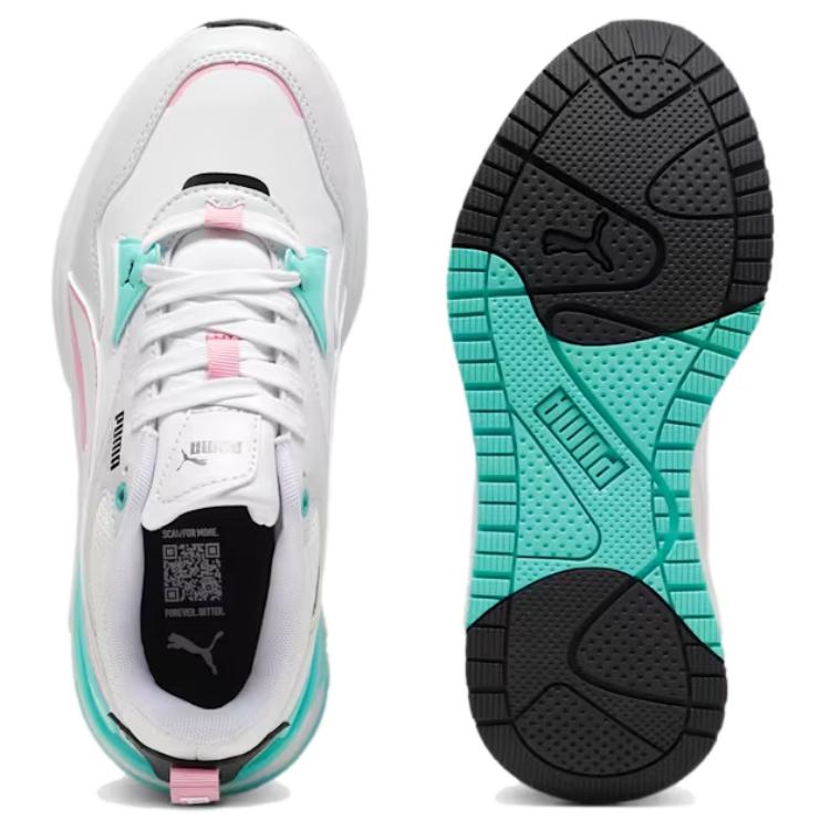 Puma R78 Низкие повседневные кроссовки женские белые 397675-01