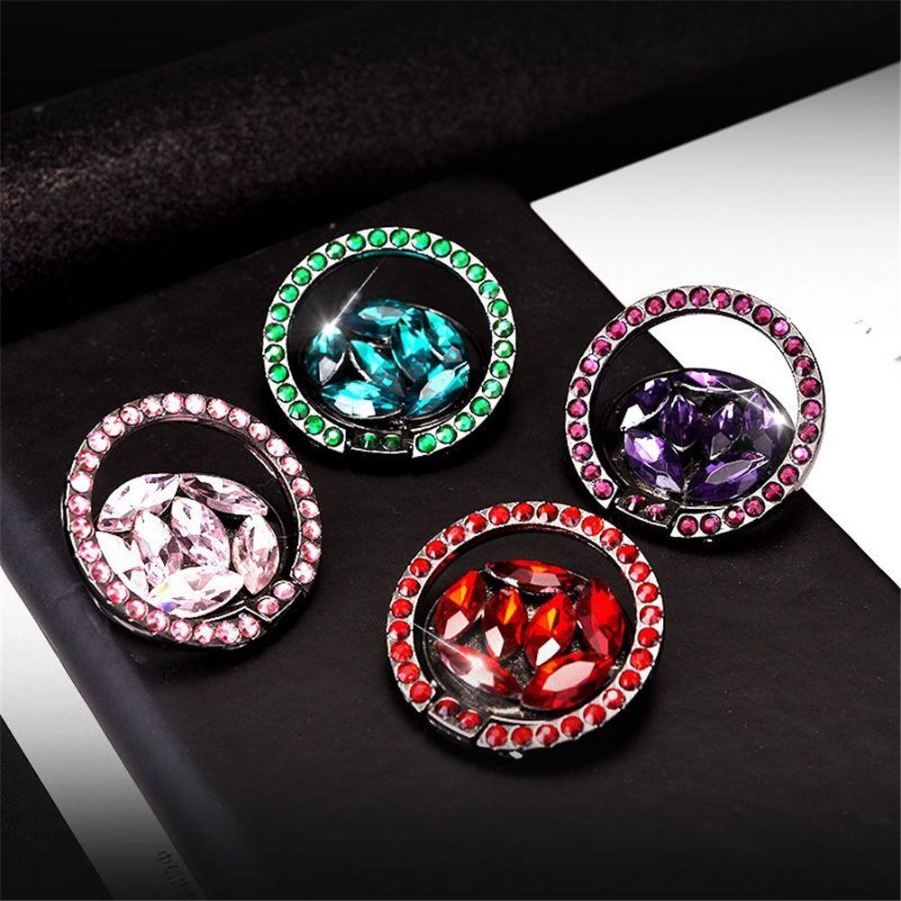 Desk Ring Ultra Thin Metal Bracket Luxury Phone Holder Mobile Phone Stand Car Mount Magnetic