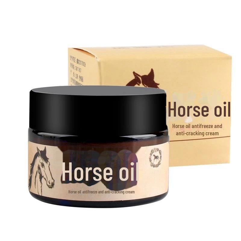 [Boxed] Horse Oil Moisturizing Cream for Heels & Hands - Anti-Crack & Repair for Dry, Rough Skin