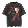 Hot Anime Demon Slayer Kamado Nezuko Print Tee Men Women Manga T-shirts Casual Loose T-shirt Harajuku Unisex Cotton T Shirt