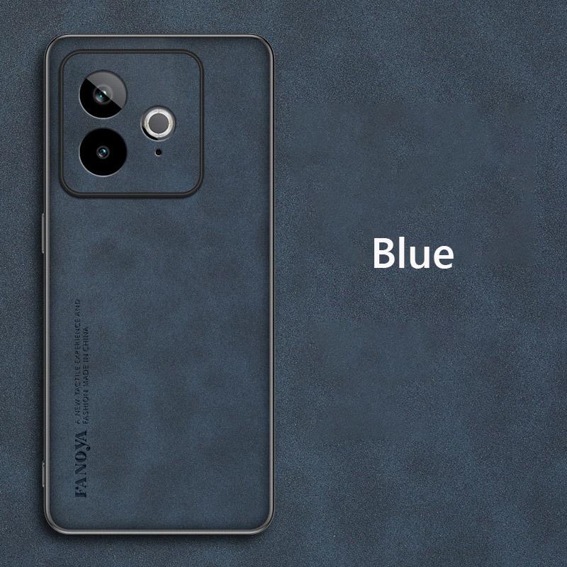 Ретро Кожаный Чехол с Ощущением Кожи Для Realme GT 7 GT7 GT 7T GT7T G Ударопрочный Матовый Силиконовый Мягкий Чехол Обложка
