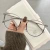Transparent Computer Glasses Metal Frame Women Men Anti Blue Light Round Eyewear Blocking Glasses Optical Spectacle Eyeglass