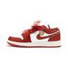 Кроссовки Air Jordan 1 Low Skateboard Женские Красные FJ3465-160(Команда676-)