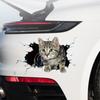 Universal Waterproof Car 3D Cat Stickers Animal Styling Car Body Scratch Masking Stickers Creative Funny Auto Decal