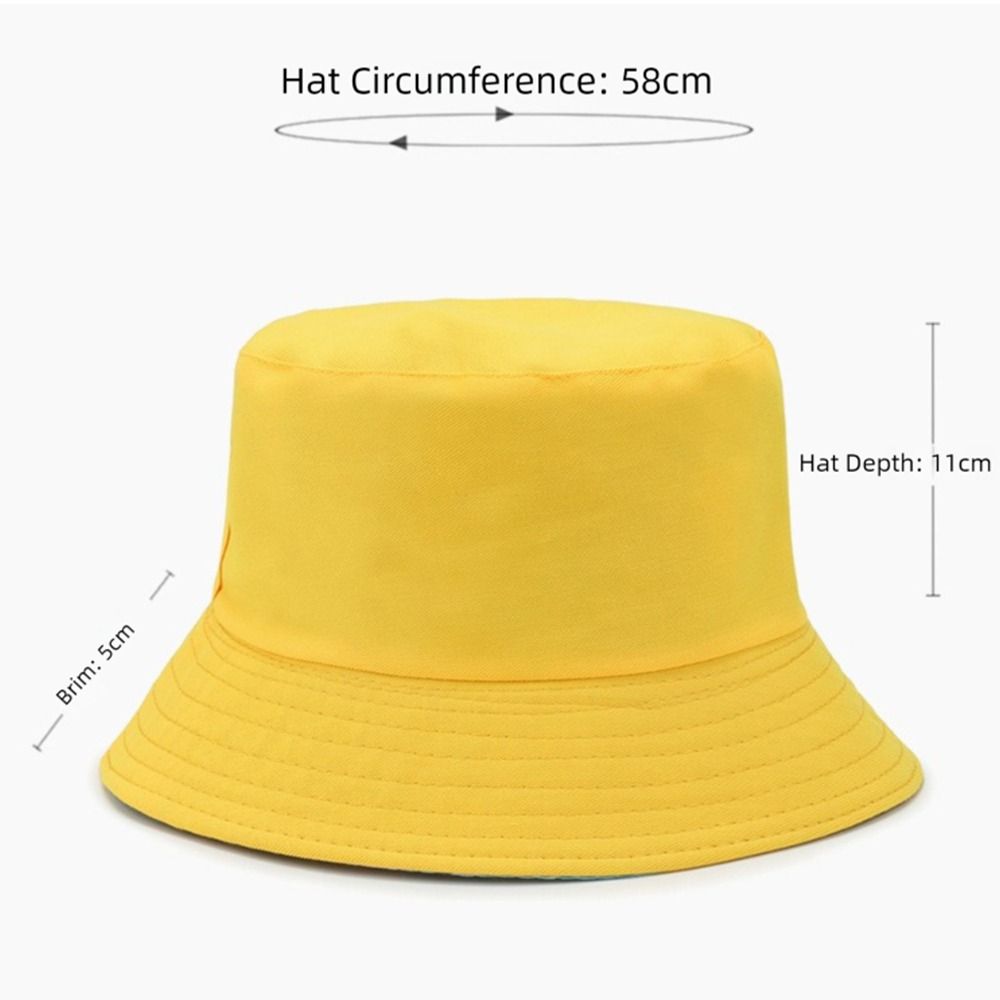 Foldable Bucket Hat Anti-UV Sun Hat Fashion Panama Hat Outdoor Sports
