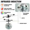 Non-Toxic Led Light Suspension Crystal Ball Infrared Induction Rc Gesture Control Colorful Glowing Toys Unique Gift For Kids