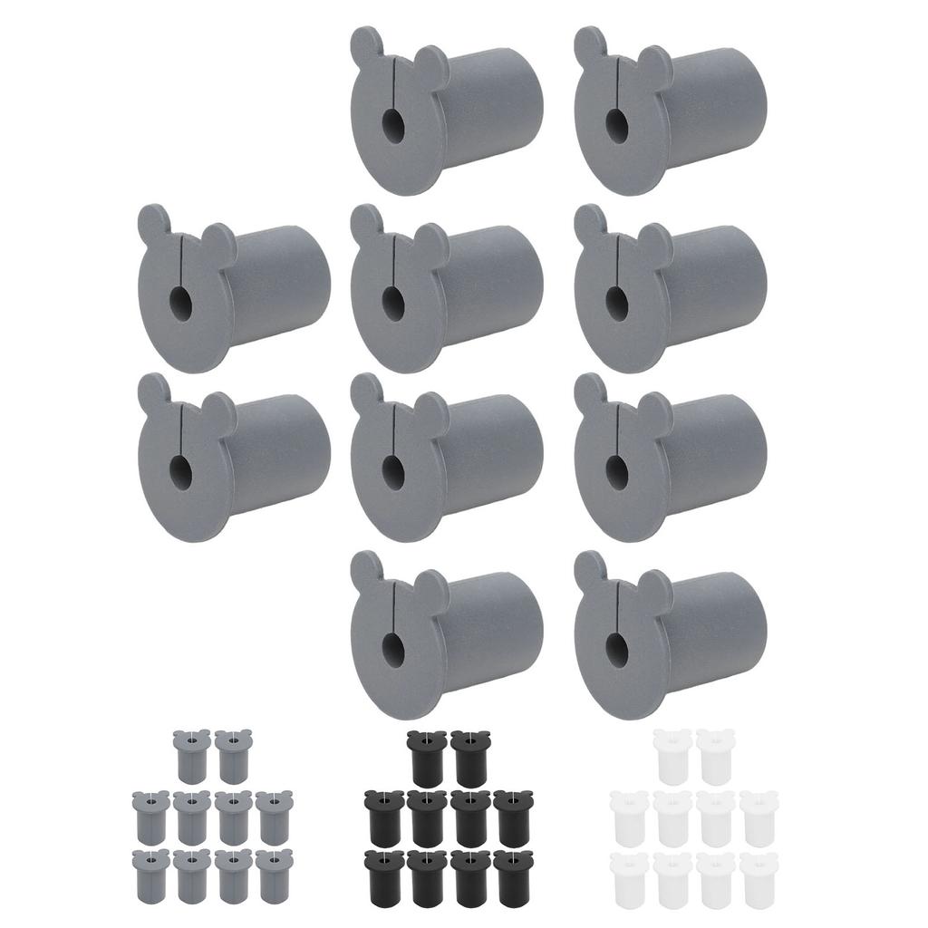 10 шт., втулка для кабеля спутниковой связи, 25,4 мм, силиконовая втулка для кабеля Ethernet, втулка для прохода через стену