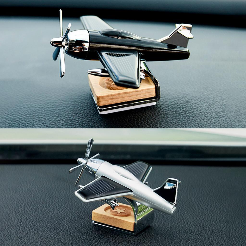 Car Solar Aircraft Air Freshener Airplane Aromatherapy Diffuser Ornaments Mini Car Perfume Air Freshener Fragrance Car