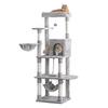 Mwpo Кошка Большая с Царапанием Несколько Пеньковых Пространств Светло-Серый B808B Башня, Стационарный, Тонкий, Средний, Кошка, Маленький, Мини, Гамак, Милый, Игрушка, Кошка, Кошка,