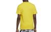 Nike Футболки Мужские Желтые С Круглым Вырезом Умеренный Прямой Крой CV2111-735