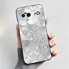 For Google Pixel 6 / Pixel 6 Pro Case Luxury Fashion Butterfly Flowers Black Soft TPU Silicone Back Cover Pixel6 6Pro Phone Case