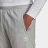 adidas Мужские вязаные спортивные штаны светло-серые с умеренной манжетой HC7113