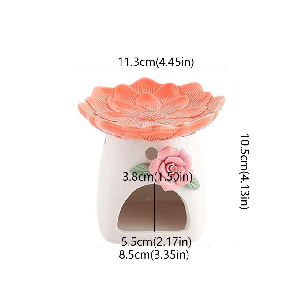 Жаростойкая Цветочная Аромалампа Экологичный Диффузор Эфирных Масел Подставка для Свечи Спальня