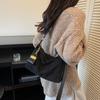 Retro High-end Underarm Bag Women's 2025 New Large-capacity Soft Suede Tote Bag Simple Shoulder Bag