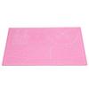 Self Healing Cutting Mat 45x30cm Pink Three Layer Double Sided Scale Hand Carved Craft Pad for