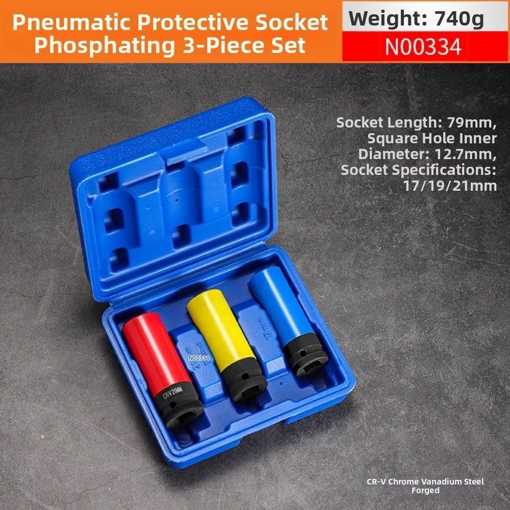 Deep Socket Impact Sleeve Set Thin Wall Deep Impact Socket Car Tire Repair