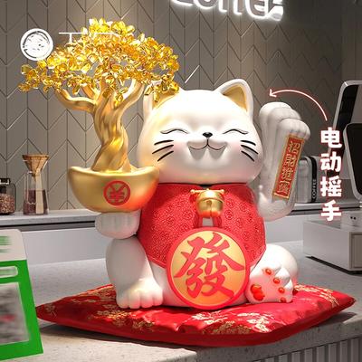 Креативный автоматический шейкер Lucky Cat Decoration Страница оформления заказа в магазине Стойка регистрации