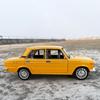 ABBR1 1:18 LADA 2106 Alloy Die Cast Toy Car Model Sound and Light Children's Toy Collectibles Birthday gift