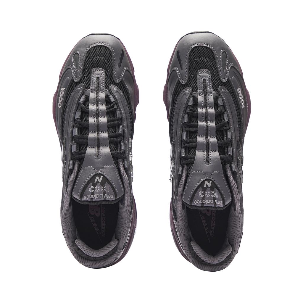 New Balance 1000 Magnet Plum Brown Unisex Sneakers Grey M1000EB