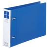 KOKUYO File D-Ring File Smooth Style A5 Horizontal E Type 300 Sheet Capacity Blue Fu-UDS437B