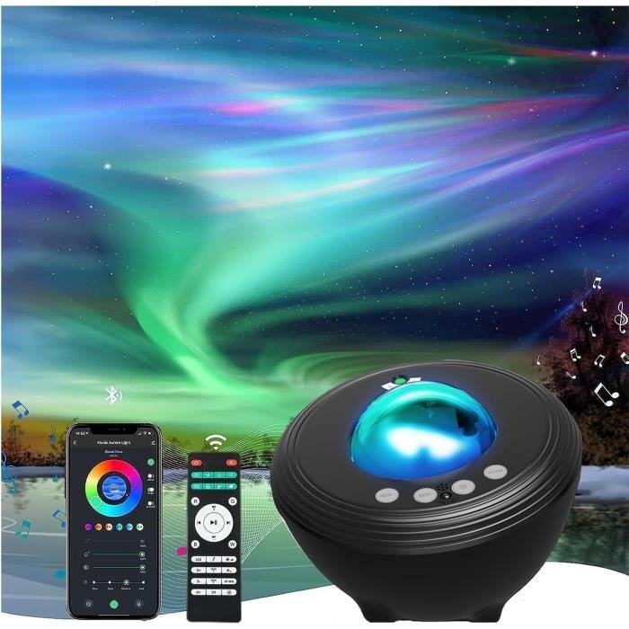 Projecteur d'Étoiles - YunLone - Multifonction - Bluetooth - 33 Effets Lumineux - Veilleuse