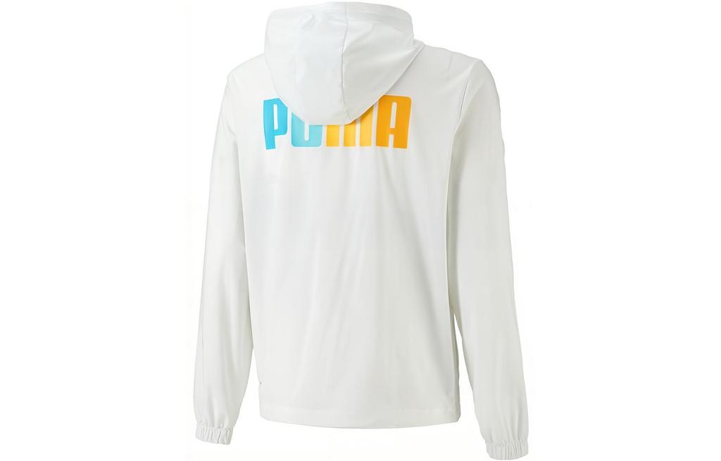 Puma Куртки Мужские Белые С капюшоном Умеренные Другое 678013-02