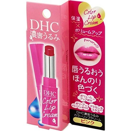 DHC Насыщенный увлажняющий цветной бальзам для губ (розовый) 1.5г