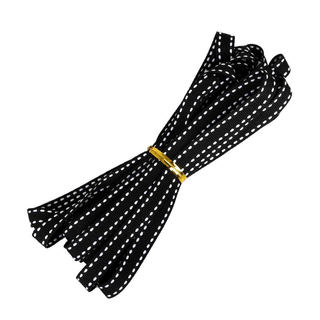 10mm Wide Polka Dot Webbing Packaging Gift Decoration Threaded Belt Colorful Various Ribbons