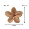 Decorations Fashion Flower Hair Claws for Women Plastics Crab Clamps Frosted Ponytail Shark Clip