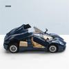 1/32 Модель спортивного автомобиля Pagani Utopia из сплава, литой металлический гоночный автомобиль, модель автомобиля, симуляция звука и света, коллекция, детская игрушка, подарок