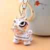 Chinese Lion Dance Cartoon Keychain Pendant