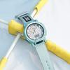 Casio Baby-G Shockproof Waterproof Casual Trendy Eco-Friendly Pet Tent Theme Quartz Movement Fabric Strap Watch Women watches Blue BGA-310C-3APRC