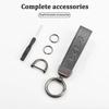 Carbon Fiber Car Keychain Anti-Lost Key Ring Pendant Lanyard For Kia Ceed Sportage Picanto Cerato Seltos Soul Rio 3 4 5 2025 ulsap11