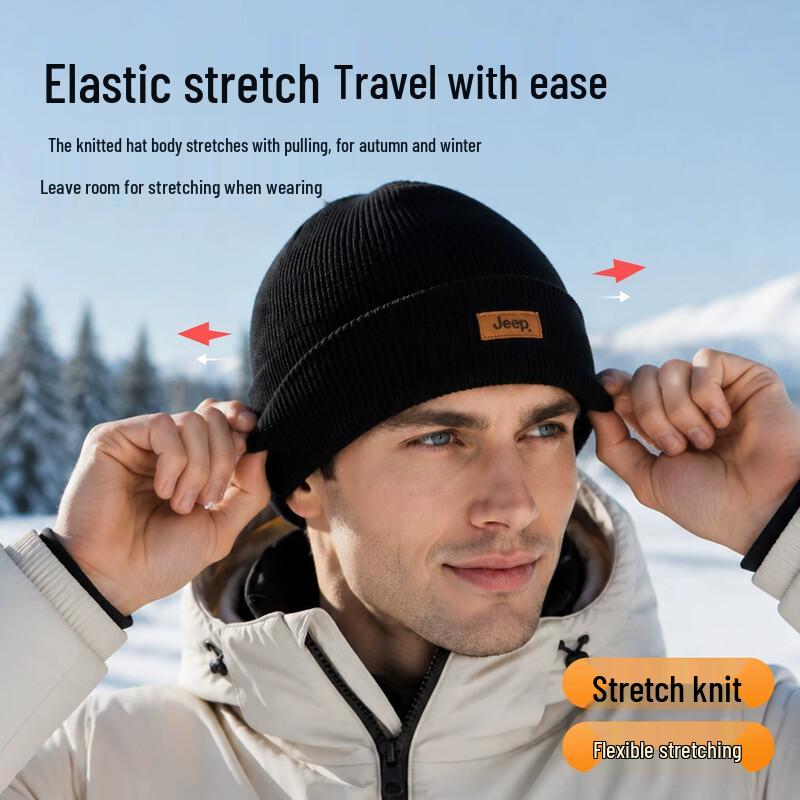 JEEP Men's Winter Thermal Knit Beanie