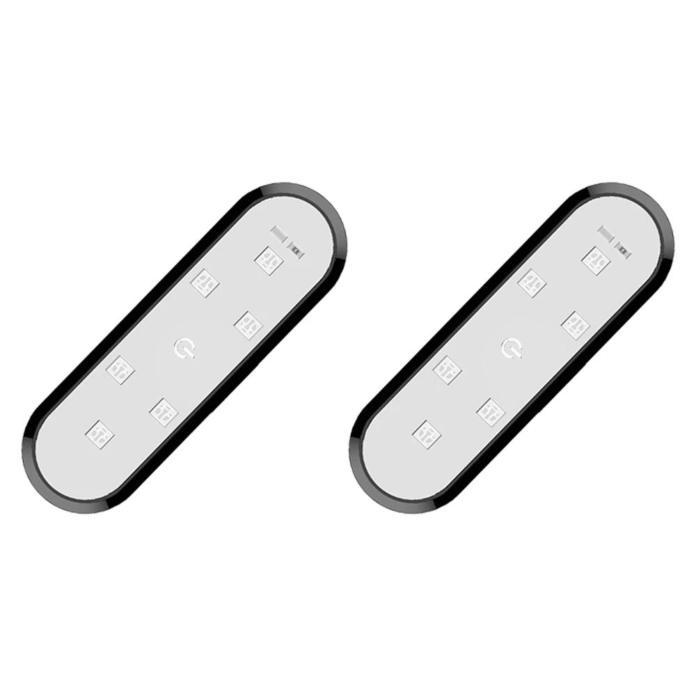 6 светодиодных огней для дверей автомобиля, приветственный свет, магнитная USB-зарядка, безопасный сигнал предупреждения при открытии двери, для атмосферы салона автомобиля