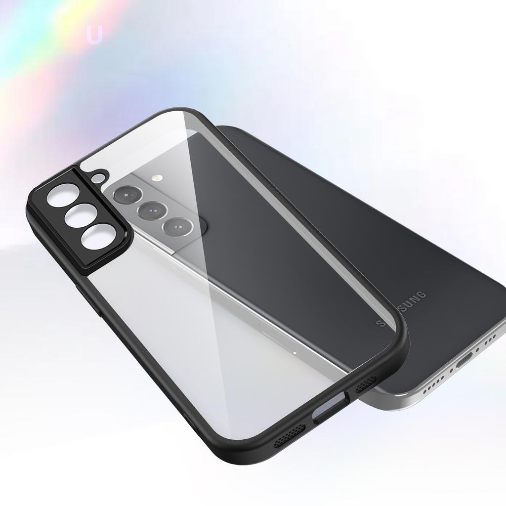Для Samsung Galaxy S21 FE Чехол Galaxy S21FE Чехол для телефона Galaxy s21fe Чехол Воздушная подушка Силиконовый бампер Прозрачная матовая задняя крышка Жесткая