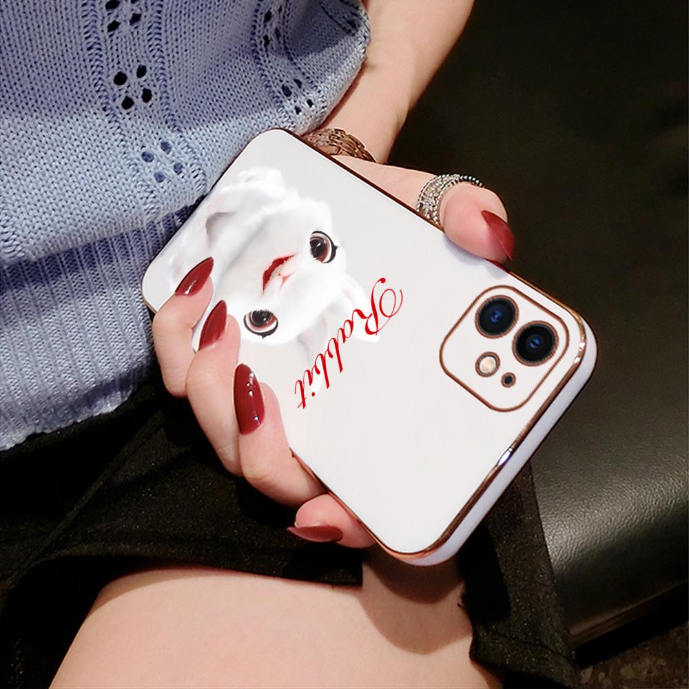 Plating Case for Oneplus 9 Pro Nord CE 2 5G 8T Cute Phone Cover for Infinix Note 12 G96 11 Hot 11S Pova Neo 2 4 Spark 7 Pro Moto G9 Plus G8 Power