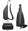 Leather Crossbody Large Popular Birthday Gift [FSD.WG] Men's Bag, One-Shoulder Bag, Capacity, Brand, [Authentic]